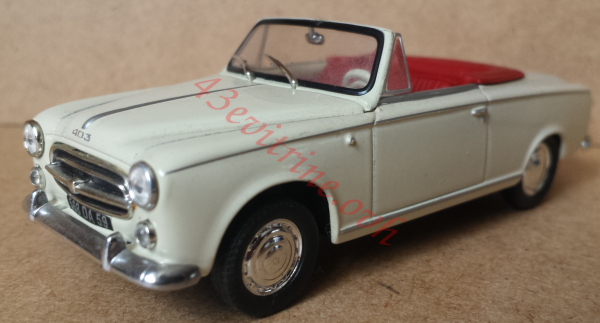 Image du véhicule Peugeot 403 Cabriolet